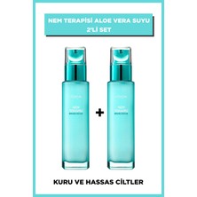 L'Oréal Paris Loreal Nem Terapisi Aloe Vera Suyu 2'li Set Kuru ve Hassas Ciltler