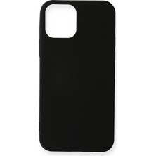 Kılıf Evrenim iPhone 12 Pro Kılıf Premium Rubber Silikon - Siyah