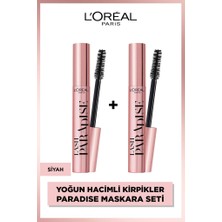 L'Oréal Paris 2'li Lash Paradise Maskara Yoğun Hacimli Kirpikler Seti