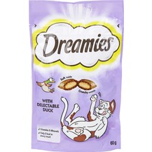 Dreamies Kuru Kedi Ödül Maması, Ördekli Ödül Maması 60 G