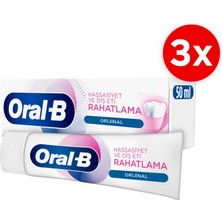 Oral-B Professional Hassasiyet ve Rahatlama Diş Macunu 50 ml X3