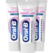 Oral-B Professional Hassasiyet ve Rahatlama Diş Macunu 50 ml X3