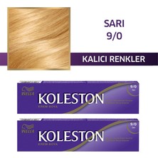 Wella Koleston Sıngle Tüp Boya 9/0 Sarı 2x Paket