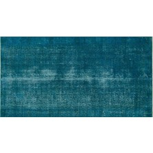 Sempati Halı Eşsız Anadolu Vintage Eskıtme El Dokuma Halı  106 X 196 Cm 9573