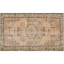 Sempati Halı Klasık Modern Vintage Eskıtme El Dokuma Halı  166 X 276 Cm 9632