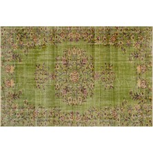 Sempati Halı Gerçek El Dokuma Eskıtme Vintage Halı  175 X 264 Cm 9666