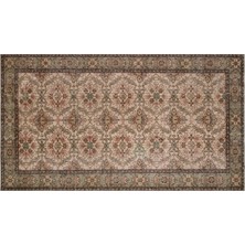 Sempati Halı Gerçek El Dokuma Eskıtme Vintage Halı  140 X 251 Cm 9700