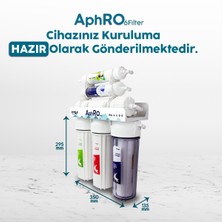 H-Max Aphro 6 Filtreli Standart Membranlı 9 Litre Çelik Tanklı Açık Kasa Su Arıtma Cihazı - 0024