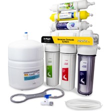 H-Max Dionys 7 Filtreli Standart Membranlı 9 Litre Çelik Tanklı Açık Kasa Su Arıtma Cihazı - 0027