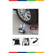 Proxtech  Yüksek Kalite Taşınabilir 150PSI 12V Top Bisiklet Minicar Lastik Şişirme Pompası Hava Kompresörü Kit