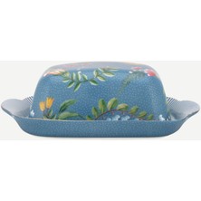 Pip Studio Mavi Porselen Tereyağlık 20 cm