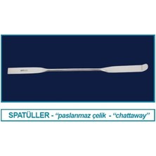 Isolab 047.09.150 Spatül  Paslanmaz Çelik  Chattaway  150 mm 1 Adet