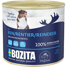 Bozita Ren Geyikli Tahılsız Yetişkin Köpek Konservesi 625 gr