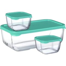 Paşabahçe 95455 Snow Box Saklama Kabı Seti