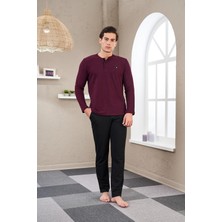 Pjs Erkek Uzun Kollu Pijama Takımı 23726
