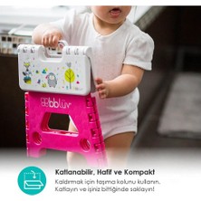 Bblüv Step Katlanabilen Eğitici Basamak Pembe