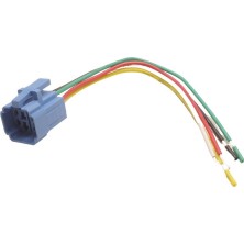 Motorobit 22MM Işıklı Metal Buton Soketi