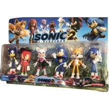 Enoy Sonic 6 Li Kartela Oyuncak Seti