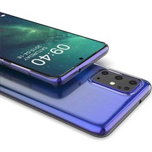 Kip GSM Galaxy A91 (S10 Lite) Kılıf Için Tasarlanan Kristal Şeffaf Kaymaz Silikon Kılıf