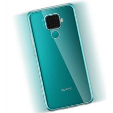 Kip GSM Huawei Mate 30 Lite Kılıf Için Tasarlanan Kristal Şeffaf Kaymaz Silikon Kılıf