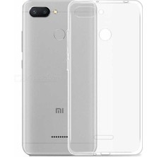 Kip GSM Xiaomi Redmi 6 Kılıf Için Tasarlanan Kristal Şeffaf Kaymaz Silikon Kılıf