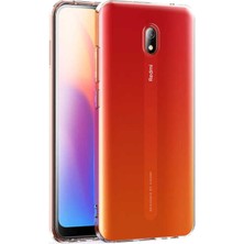 Kip GSM Xiaomi Redmi 8A Kılıf Için Tasarlanan Kristal Şeffaf Kaymaz Silikon Kılıf