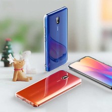 Kip GSM Xiaomi Redmi 8A Kılıf Için Tasarlanan Kristal Şeffaf Kaymaz Silikon Kılıf