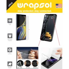 Wrapsol Alcatel 1se 2020 Full Body Ekran Koruyucu Ön Arka Yan Darbe Emici Poliüretan Film