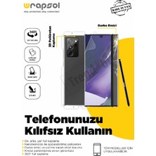 Wrapsol Alcatel 3 2019 Full Body Ekran Koruyucu Ön Arka Yan Darbe Emici Poliüretan Film