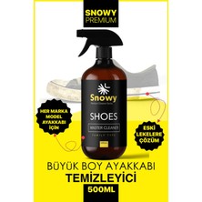 Snowy Spor Ayakkabılar Için Sararan Sarı Lekeleri Beyazlatıcı Genel Bakım Temizleyici Büyük Boy 500ML Jel