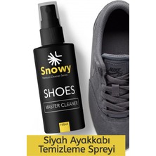 Snowy Siyah  Spor Ayakkabı Temizleyici ve Genel Bakım Üçlü Seti Snowy 150 ml Set