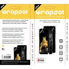 Wrapsol Alcatel 1 S Full Body Ekran Koruyucu Ön Arka Yan Darbe Emici Poliüretan Film