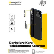 Wrapsol Alcatel 3 2019 Ekran Koruyucu Darbe Emici Poliüretan Film Amerika Üretimi