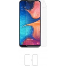 Wrapsol Galaxy A20E Ekran Koruyucu Darbe Emici Poliüretan Film Amerika Üretimi