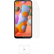 Wrapsol Galaxy A11 Ekran Koruyucu Darbe Emici Poliüretan Film Amerika Üretimi