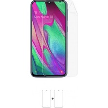 Wrapsol Galaxy A40 Ekran Koruyucu Darbe Emici Poliüretan Film Amerika Üretimi