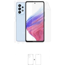 Wrapsol Galaxy A53 Full Body Ekran Koruyucu Ön Arka Yan Darbe Emici Poliüretan Film