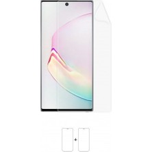 Wrapsol Galaxy Note 10 Ekran Koruyucu Darbe Emici Poliüretan Film Amerika Üretimi