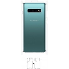 Wrapsol Galaxy S10 Plus Arka Yan Koruyucu Darbe Emici Poliüretan Film Amerika Üretimi