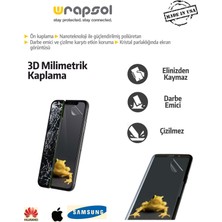 Wrapsol Galaxy M31 Ekran Koruyucu Darbe Emici Poliüretan Film Amerika Üretimi