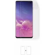 Wrapsol Galaxy S10 Ekran Koruyucu Darbe Emici Poliüretan Film Amerika Üretimi