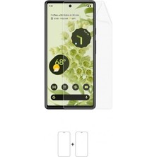Wrapsol Google Pixel 6 Ekran Koruyucu Darbe Emici Poliüretan Film Amerika Üretimi