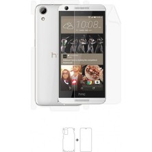 Wrapsol Htc Desire 626 Full Body Ekran Koruyucu Ön Arka Yan Darbe Emici Poliüretan Film