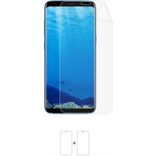 Wrapsol Galaxy S8 Ekran Koruyucu Darbe Emici Poliüretan Film Amerika Üretimi