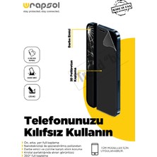 Wrapsol Galaxy S21 Plus Ekran Koruyucu Darbe Emici Poliüretan Film Amerika Üretimi