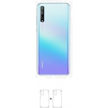 Wrapsol Huawei P Smart S Arka Yan Koruyucu Darbe Emici Poliüretan Film Amerika Üretimi