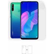 Wrapsol Huawei P40 Lite E Full Body Ekran Koruyucu Ön Arka Yan Darbe Emici Poliüretan Film