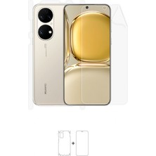 Wrapsol Huawei P50 Pro Full Body Ekran Koruyucu Ön Arka Yan Darbe Emici Poliüretan Film