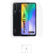 Wrapsol Huawei Y6P Full Body Ekran Koruyucu Ön Arka Yan Darbe Emici Poliüretan Film