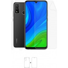 Wrapsol Huawei P Smart 2020 Full Body Ekran Koruyucu Ön Arka Yan Darbe Emici Poliüretan Film